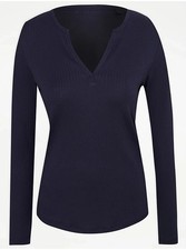 George Asda Womens Ribbed V