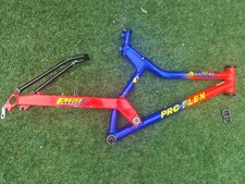 Vintage 1990's PRO FLEX Animal Full Suspension MTB Frame for Restoration Size S