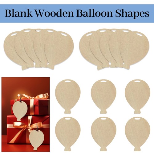 Birch wooden 74mm balloon - 74mm,