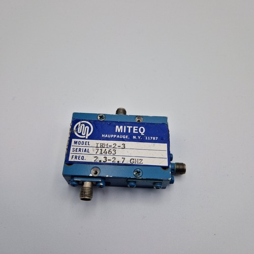 Miteq irm image - miteq, rejection