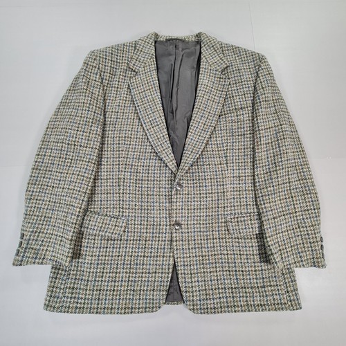 Harris tweed mens jacket green - mens,