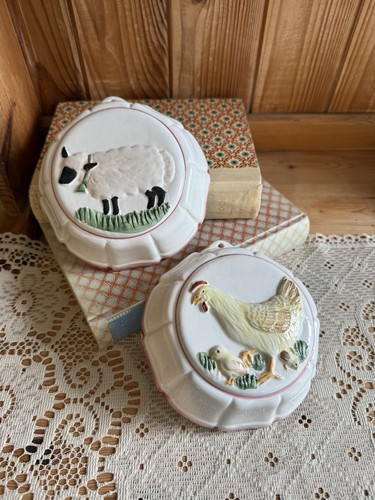 Vintage ceramic jelly mould - vintage,