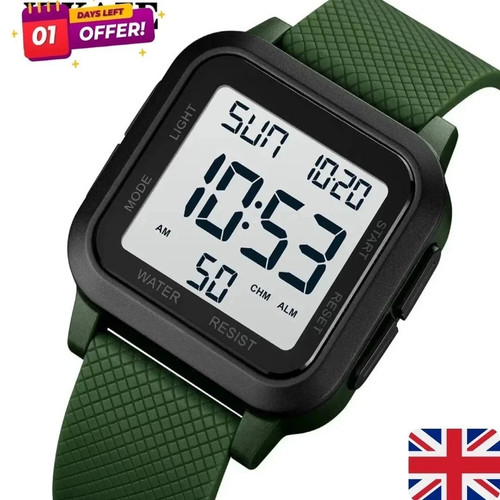 Skmei mens led watch - led,