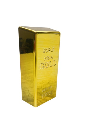 Creative gold bar doorstop - bar,