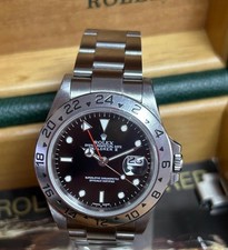 Rolex Explorer II 16570 Year 2006 Black Dial Automatic Box & Booklet 40mm case