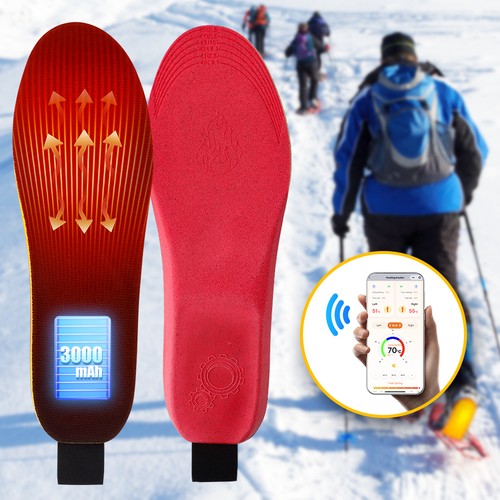Electric heated insoles - heated,