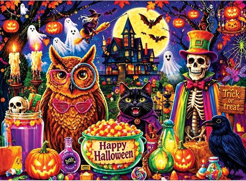 Halloween puzzle for - for, adult