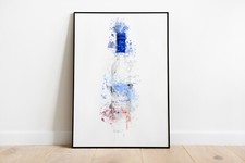 Watercolour Splash Frosted