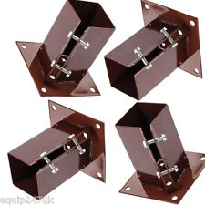 Qty of 6 3"x3" / 75x75mm Bolt