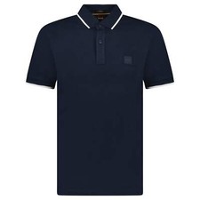 Hugo Boss Passertip Polo T-Shirt in Navy