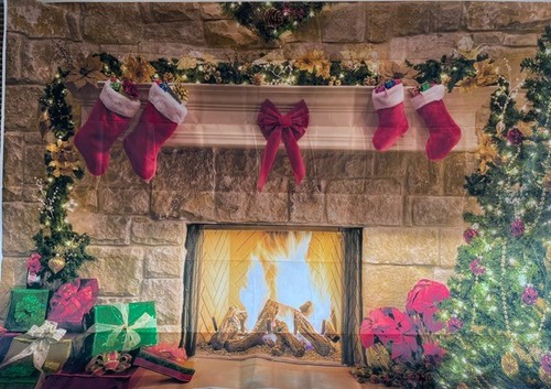 Christmas fireplace - christmas,