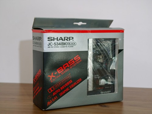 Sharp 534 fm stereo - sharp, jc-534