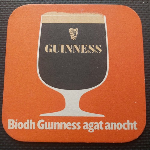 Guinness beer mat cat - mat, uk