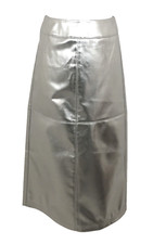 M&S Women's Skirt Silver