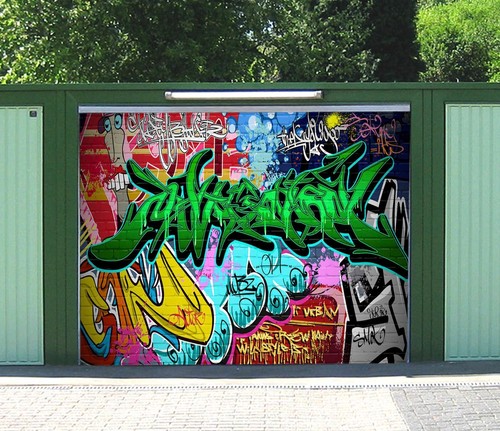 Colorful graffiti n208 - 3d,