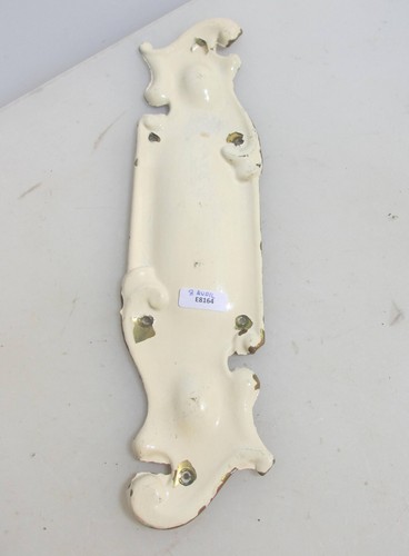 Antique brass finger - finger, plate