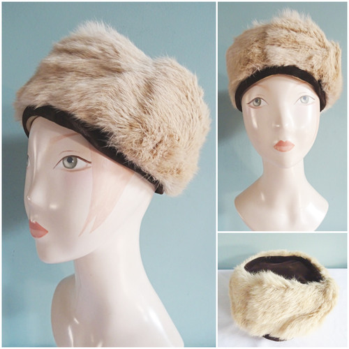 Vintage 1960s hat pill box - 1960s,
