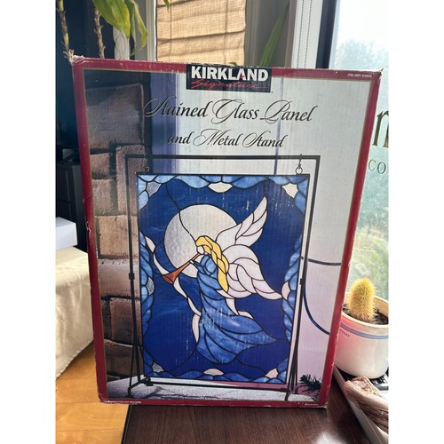 New kirkland angel stained - new!,
