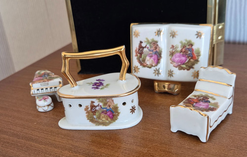 Limoges miniatures iron - miniatures,,