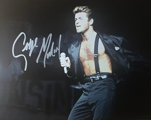 George michael signed - george,