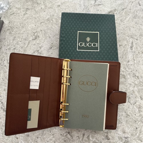 Vintage gucci brown - vintage, leather