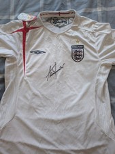 England Top Signed by Alan