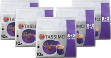 Tassimo Cadbury Hot Chocolate Pods x10 (Pack of 5, Total 50 Drinks)