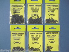 POWER SWIVELS FOR CATFISH PIKE SNAP TACKLE SHARK CONGER HUSS TOPE RIG WIRE TRACE