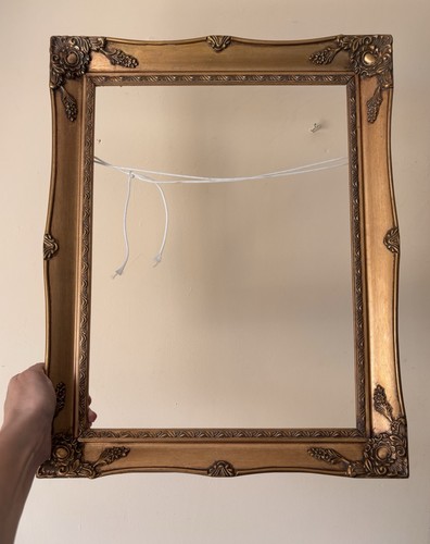 Gold picture frame - gold,