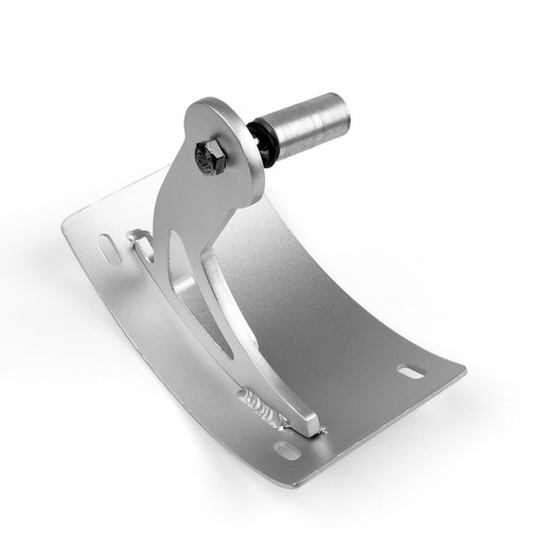 Curved side mount license - curved,