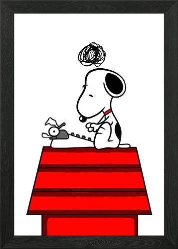 Snoopy doghouse with - snoopy, on
