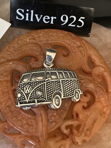 Solid silver vintage camper - silver,