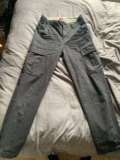 Levi Jeans Cargo Trousers Mens 32 W 34 L Excellent Condition Worn Twice RRP £90