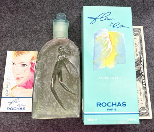 Vintage rochas fleur - d'eau, eau