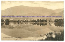 Coniston and Old Man, Cumberland. Postcard posted