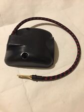 For Lister D, RS1 Magneto HT Lead 7mm Cotton Braid Colour Black / Red Flecks .s