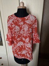 PRIMARK Blouse Size 12 Orange