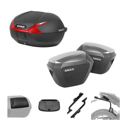 Shad kit top case - top,