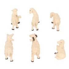 ༝6Pcs Miniature Sheep