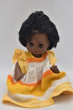 Vintage 1960s Black Baby Doll