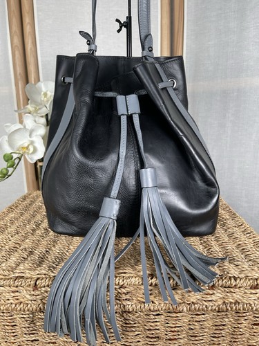 Clarks black leather - , vintage