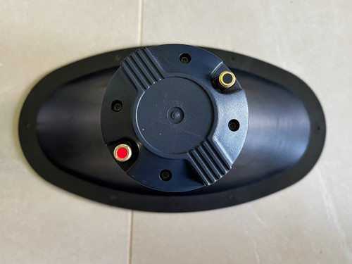 Pair elliptical horn - of,