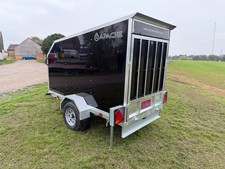 Gloss Black Brand New 8x4 Apache Sports Box Trailer GVW 750KG ✅UK DELIVERY