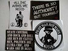 Anarcho punk sticker job - punk,