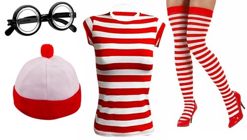Fancy dress red and white - fancy,