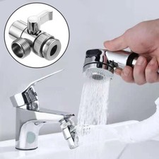  Alloy Chrome T-adapter 2-in-1