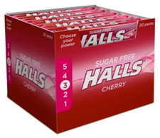 20 x Halls Menthol Cherry