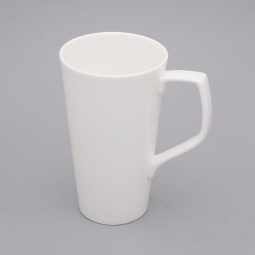 White bone china mugs - ,