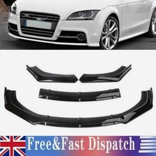 For Audi TT MK1 Roadster 1999-2006 Gloss Front Bumper Chin Lip Spoiler Splitter