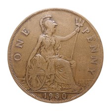 1930 Great Britain 1 Penny